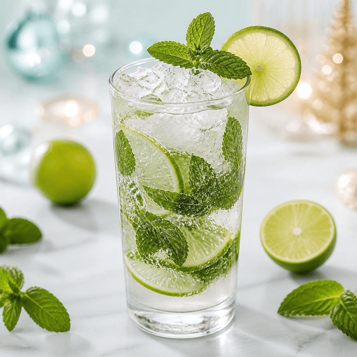 Mojito menthe-lime sans alcool